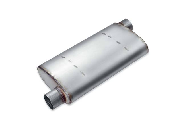 Premium Duty - PD223 4.25" x 9.75" Oval Body Muffler - 3" Offset In 3 ...