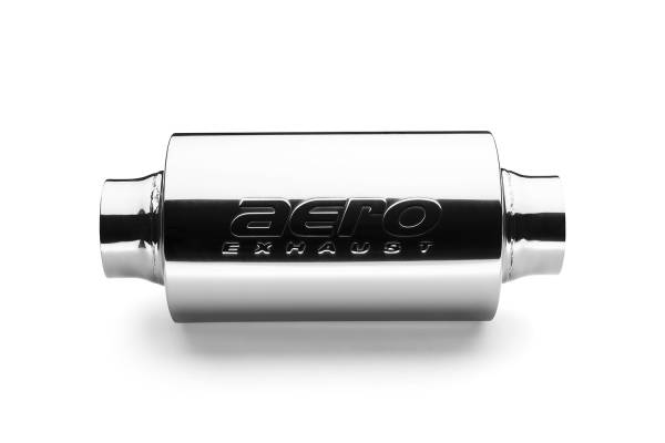AERO Exhaust - AERO Exhaust - AR30 Stainless Steel Resonator - 3.0" Center In / 3.0" Center Out - Image 1