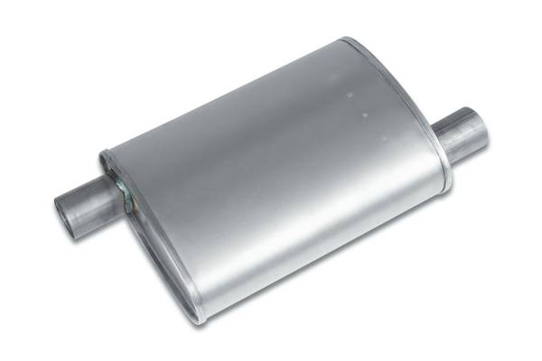 Eco Plus - Eco Plus - EP1905 4.5" x 9.75" Oval Body Turbo Style Muffler - 2" Offset In / 2" Offset Out - Image 1