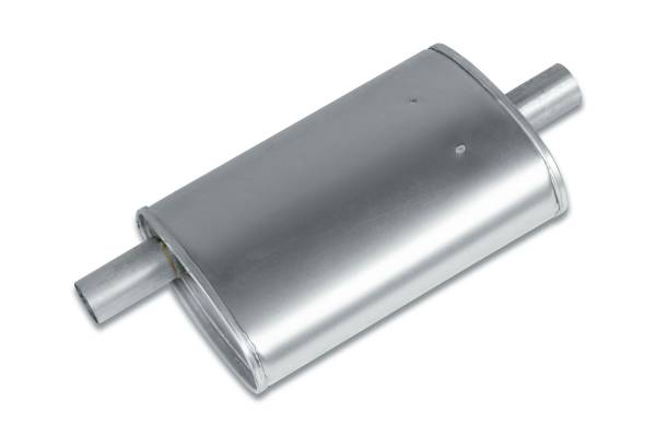 Eco Plus - Eco Plus - EP3000 4" x 7.75" Oval Body Muffler - 1.5" Offset In / 1.5" Center Out - Image 1