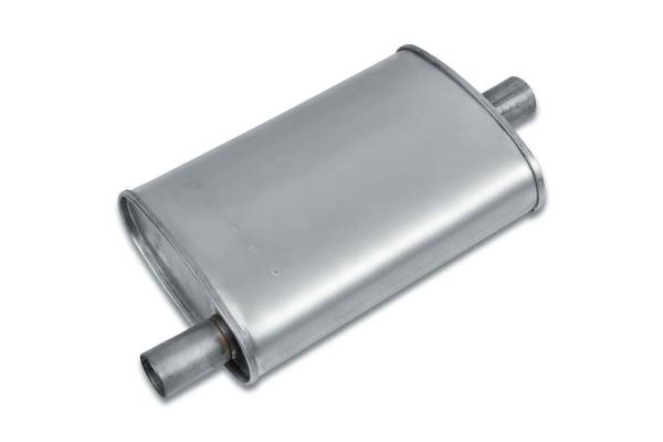 Eco Plus - Eco Plus - EP3005 4.5" x 9.75" Oval Body Muffler - 1.75" Offset In / 1.75" Center Out - Image 1