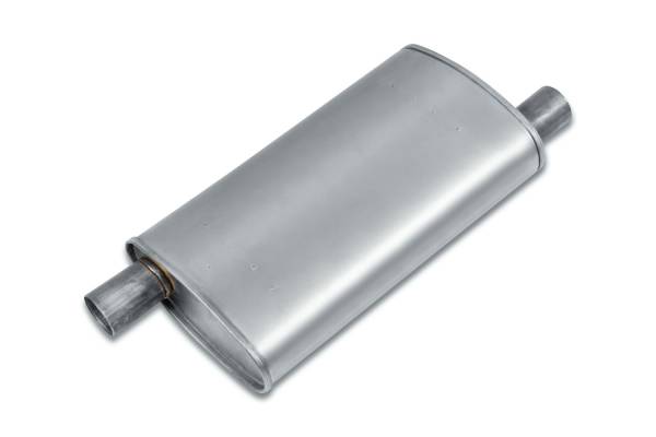 Eco Plus - Eco Plus - EP3013 4.5" x 9.75" Oval Body Muffler - 2" Offset In / 2" Offset Out - Image 1