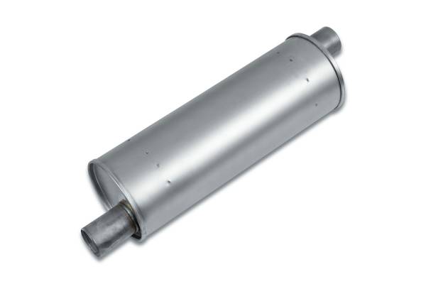 Eco Plus - Eco Plus - EP3022 6" Round Body Muffler - 2" Offset In / 2" Offset Out - Image 1