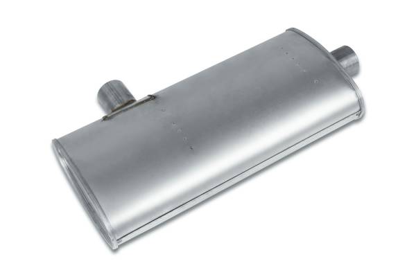 Eco Plus - Eco Plus - EP3090 5" x 11" Oval Body T-Style Muffler - 2.5" Side Body Inlet  In / 2.5" Center Out - Image 1