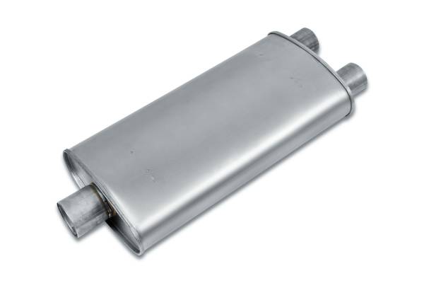 Eco Plus - Eco Plus - EP3250 5" x 11" Oval Body Muffler - 3" Center In / 2.5" Dual Out - Image 1