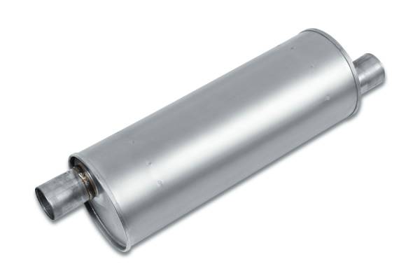 Eco Plus - Eco Plus - EP7001 7" Round Body Muffler - 2.25" Offset  In / 2.25" Offset  Out - Image 1