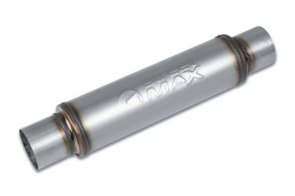 Street Max - Street Max - SM10419 4" Round Body Muffler  - 3" Center In  / 3" Center Out - Image 1