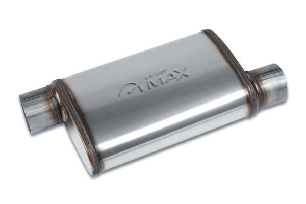 Street Max - Street Max - SM11239 4"x9" Oval Body Muffler  - 3" Offset In  / 3" Offset Out - Image 1
