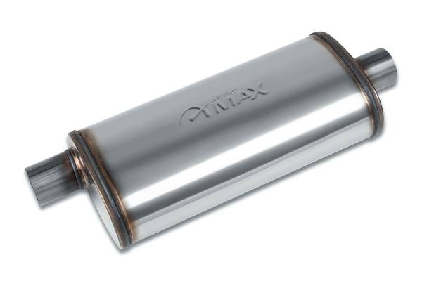 Street Max - Street Max - SM12256 5"x8" Oval Body Muffler  - 2.5" Offset In  / 2.5" Center Out - Image 1