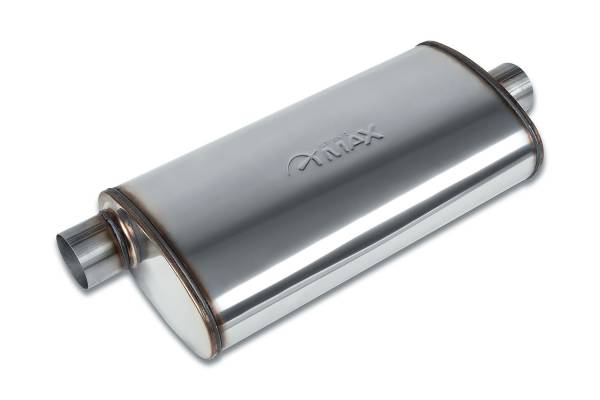 Street Max - Street Max - SM12589 5"x11" Oval Body Muffler  - 3" Offset In  / 3" Center Out - Image 1