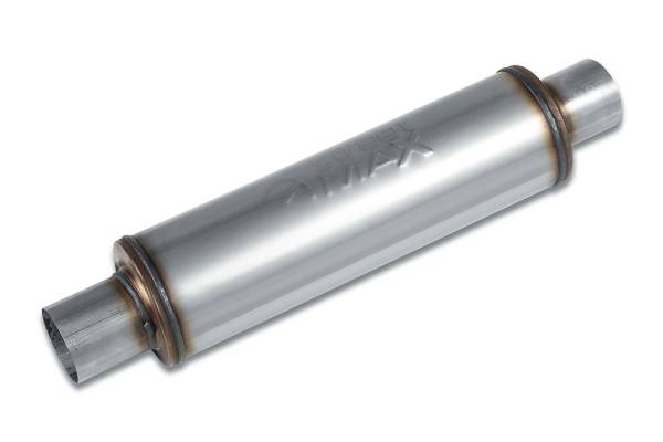 Street Max - Street Max - SM12649 6" Round Body Muffler  - 3" Center In  / 3" Center Out - Image 1