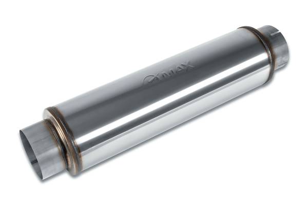 Street Max - Street Max - SM12774 7" Round Body Muffler  - 5" Center In  / 5" Center Out - Image 1
