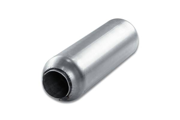 Street Pack - Street Pack - SP3512B 3.5" Blank Round Body Muffler - 2" Center In / 2" Center Out - Image 1