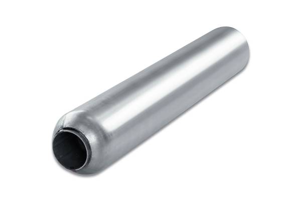 Street Pack - Street Pack - SP3522B 3.5" Blank Round Body Muffler - 2" Center In / 2" Center Out - Image 1