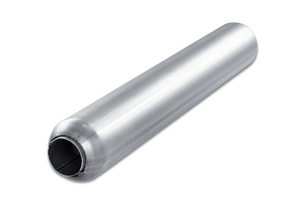 Street Pack - Street Pack - SP3524B 3.5" Blank Round Body Muffler - 2" Center In / 2" Center Out - Image 1