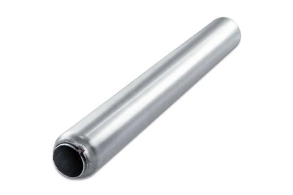 Street Pack - Street Pack - SP3530B 3.5" Blank Round Body Muffler - 2" Center In / 2" Center Out - Image 1