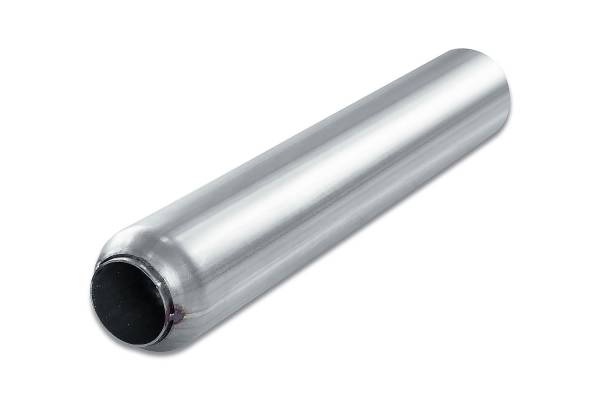Street Pack - Street Pack - SP4022B 3.5" Blank Round Body Muffler - 2.25" Center In / 2.25" Center Out - Image 1