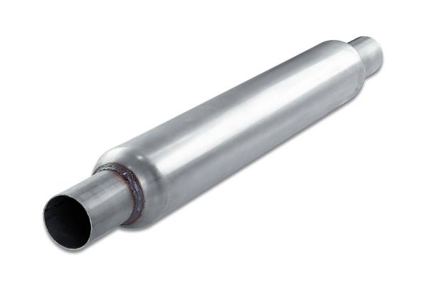 Street Pack - Street Pack - SP4024ST 3.5" Straight Round Body Muffler - 2.25" Center In / 2.25" Center Out - Image 1