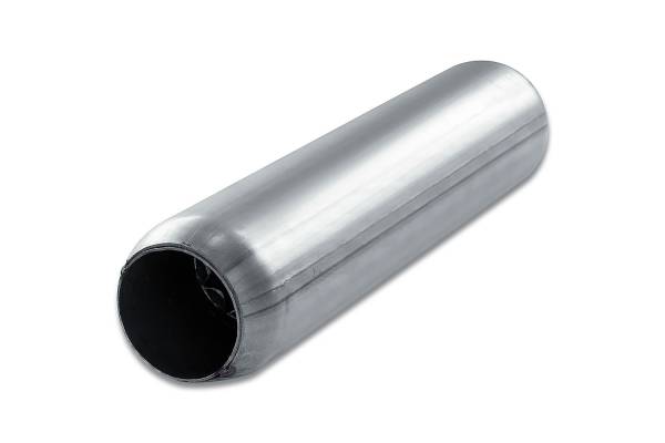 Street Pack - Street Pack - SP4318B 4" Blank Round Body Muffler - 3" Center In / 3" Center Out - Image 1