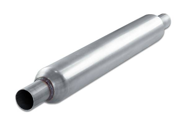 Street Pack - Street Pack - SP4430ST 4" Straight Round Body Muffler - 2.25" Center In / 2.25" Center Out - Image 1