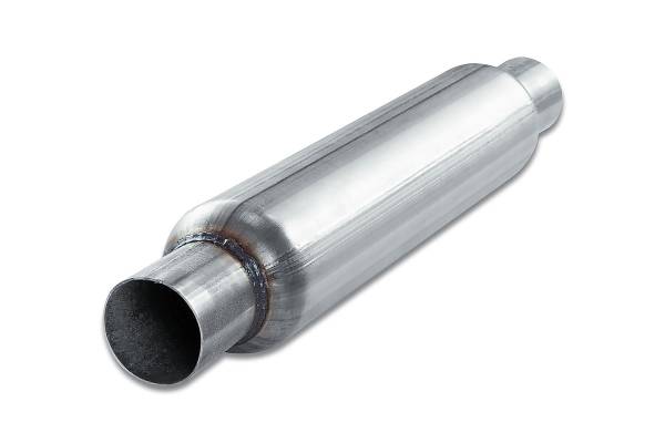 Street Pack - Street Pack - SP4518ST 4" Straight Round Body Muffler - 2.5" Center In / 2.5" Center Out - Image 1