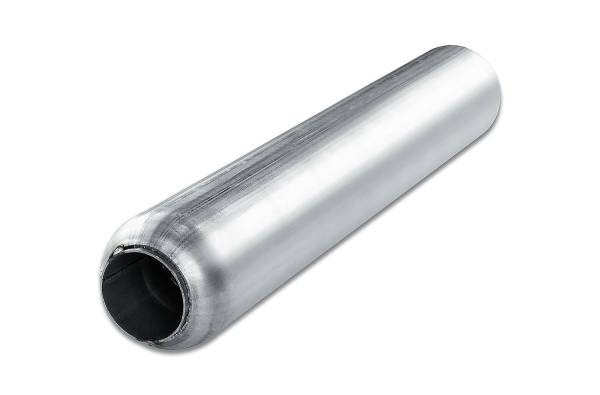Street Pack - Street Pack - SP4524B 4" Blank Round Body Muffler - 2.5" Center In / 2.5" Center Out - Image 1