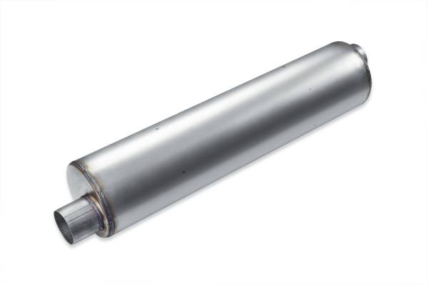 Premium Duty - Premium Duty - PD712 7" Round Body Muffler - 3" Offset In 3" Offset Out - Image 1