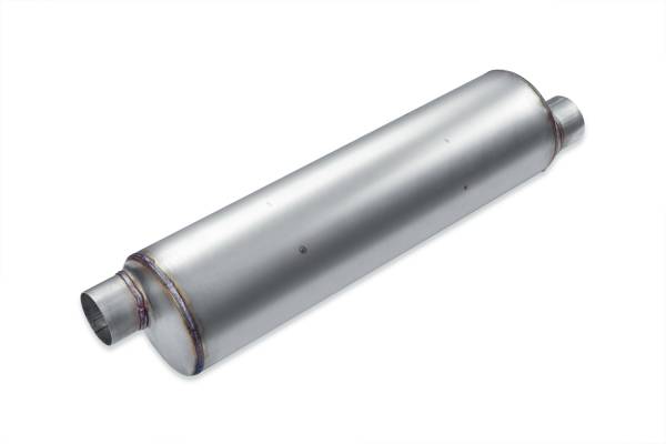 Premium Duty - Premium Duty - PD713 7" Round Body Muffler - 3" Offset In 3" Offset Out - Image 1