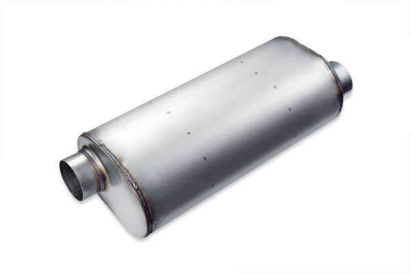 Premium Duty - Premium Duty - PD2507 9" x 12" Oval Body Muffler - 4" Offset In 4" Offset Out - Image 1