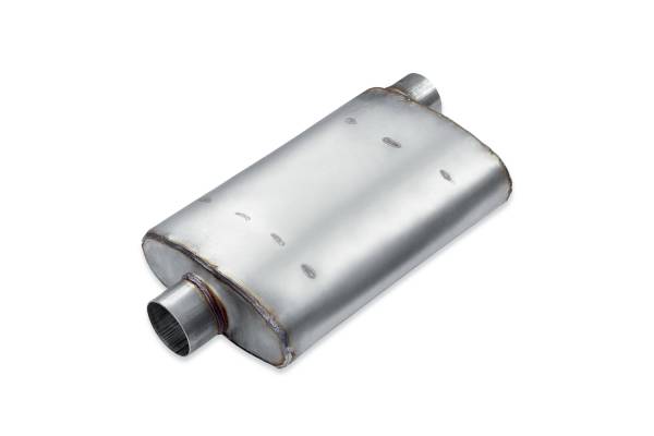 Premium Duty - Premium Duty - PD105 4.25" x 9.75" Oval Body Muffler - 2.25" Offset In 2.25" Center Out - Image 1