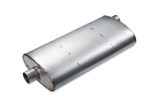 Premium Duty - Premium Duty - PD221 4.75" x 10.75" Oval Body Muffler - 2.25" Offset In 2.25" Center Out - Image 1
