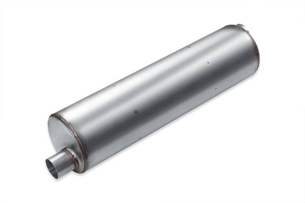 Premium Duty - Premium Duty - PD704 7" Round Body Muffler - 2.5" Offset In 2.25" Offset Out - Image 1
