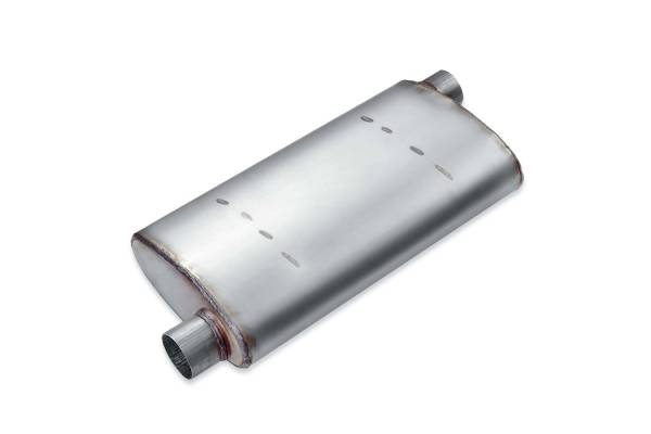 Premium Duty - Premium Duty - PD230 4.25" x 9.75" Oval Body Muffler - 2.25" Offset In 2.25" Offset Out - Image 1