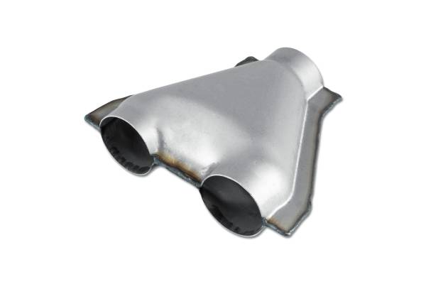 Street Armor - Street Armor - SA160 Aluminized Steel Bare Y-Pipe - 2.0" In / 2.0" Out - Image 1