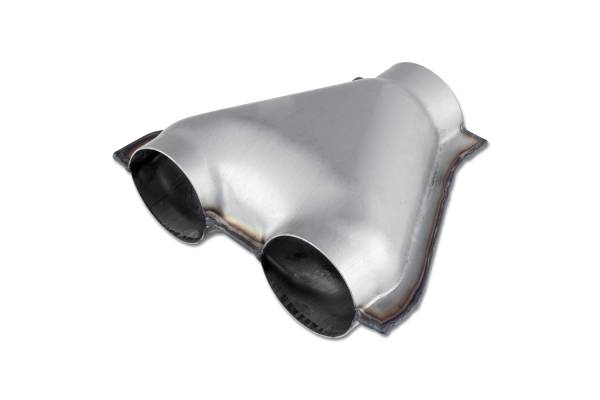 Street Armor - Street Armor - SA165A Stainless Steel Bare Y-Pipe - 2.25" In / 2.25" Out - Image 1