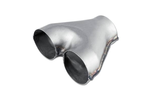 Street Armor - Street Armor - SA165D Stainless Steel Bare Y-Pipe - 3.0" In / 3.0" Out - Image 1