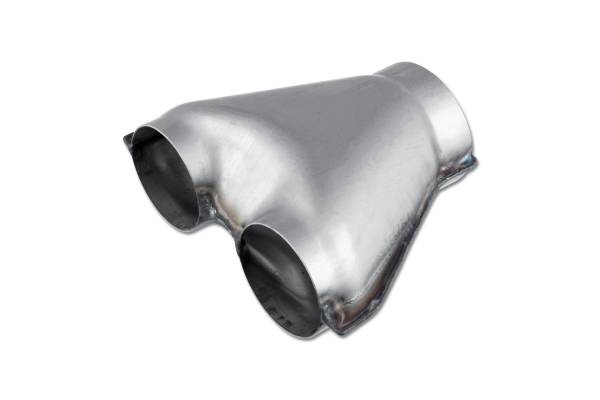 Street Armor - Street Armor - SA165F Stainless Steel Bare Y-Pipe - 3.0" In / 2.5" Out - Image 1
