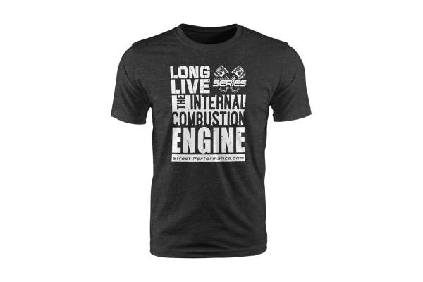 Street Series - Street Series - "Long Live the Internal Combustion Engine" T-Shirt - Heather Gray - Image 1