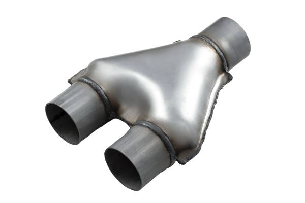 Street Armor - Street Armor - SA150A Aluminized Steel Y-Pipe - 2.25" In / 2.25" Out - Image 1