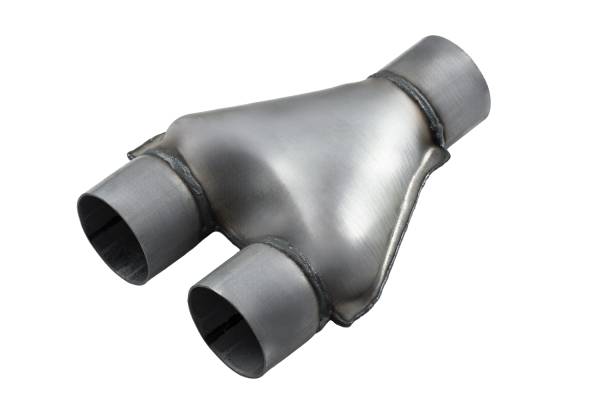 Street Armor - Street Armor - SA150B Aluminized Steel Y-Pipe - 2.5" In / 2.5" Out - Image 1