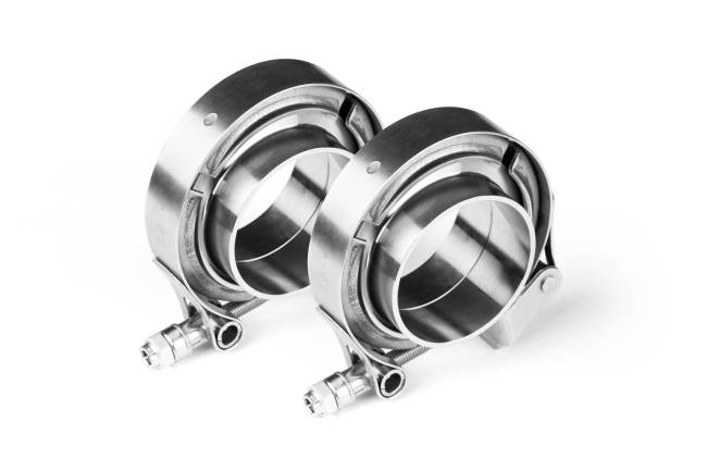 AERO Exhaust - AERO Exhaust - 20101 Stainless Steel V-Band Assembly - Pair - 2.0" Diameter - Image 2