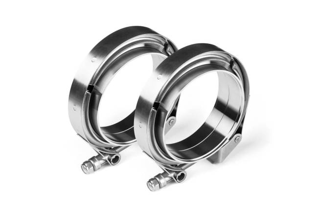AERO Exhaust - AERO Exhaust - 20105 Stainless Steel V-Band Assembly - Pair - 4.0" Diameter - Image 2