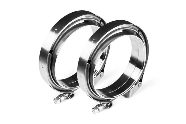 AERO Exhaust - AERO Exhaust - 20106 Stainless Steel V-Band Assembly - Pair - 5.0" Diameter - Image 2