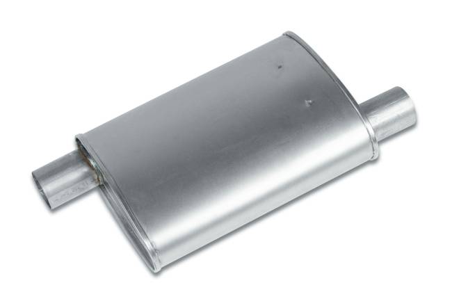 Eco Plus - Eco Plus - EP1906 4.5" x 9.75" Oval Body Turbo Style Muffler - 2.25" Offset In / 2.25" Offset Out - Image 1