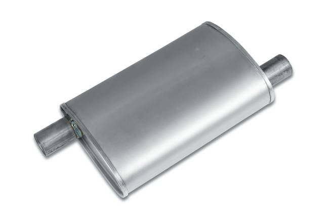 Eco Plus - Eco Plus - EP3009 4.5" x 9.75" Oval Body Muffler - 2" Offset In / 2" Offset Out - Image 1