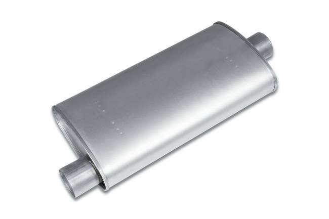 Eco Plus - Eco Plus - EP3036 5" x 11" Oval Body Muffler - 3" Offset In / 3" Center Out - Image 1