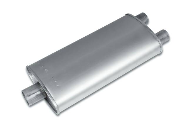 Eco Plus - Eco Plus - EP3037 5" x 11" Oval Body Muffler - 3" Center In / 2.25"  Dual Out - Image 1