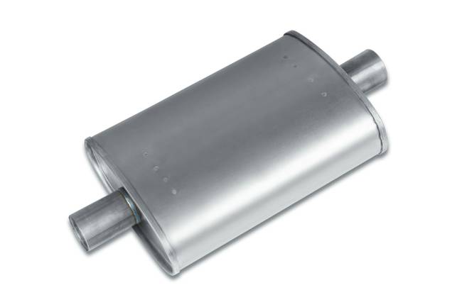 Eco Plus - Eco Plus - EP3050 4.5" x 9.75" Oval Body Muffler - 2" Center In / 2" Center Out - Image 1