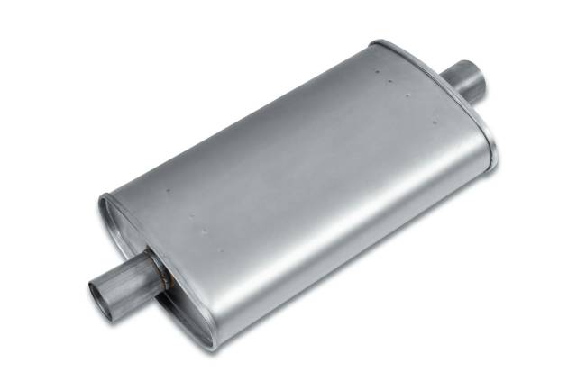 Eco Plus - Eco Plus - EP3051 4.5" x 9.75" Oval Body Muffler - 2" Center In / 2" Center Out - Image 1