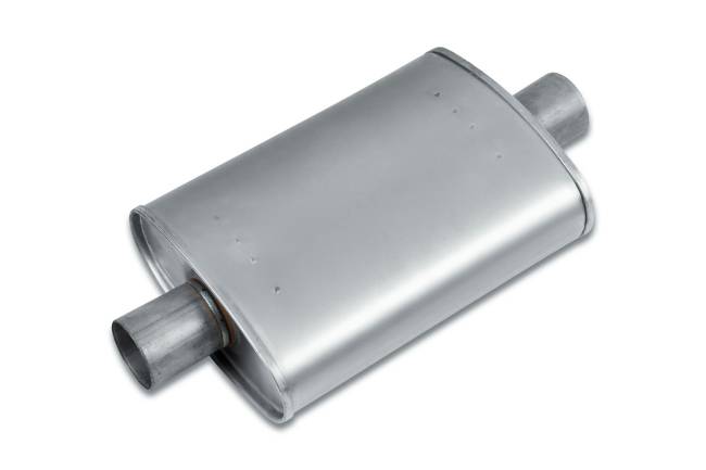 Eco Plus - Eco Plus - EP3054 4.5" x 9.75" Oval Body Muffler - 2.5" Center In / 2.5" Center Out - Image 1